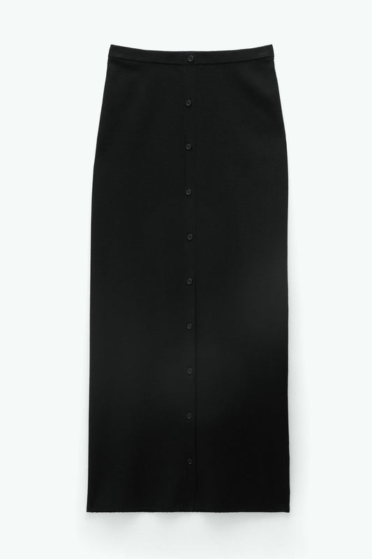 Knitted Maxi Skirt Black Filippa K