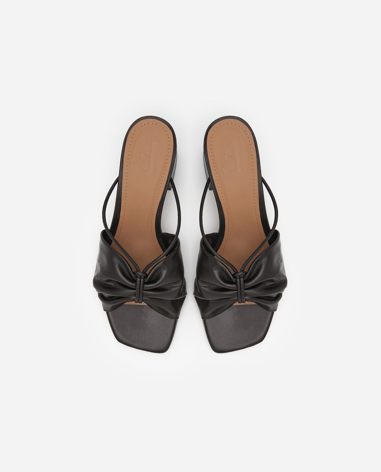 Olivia Black Leather Flattered