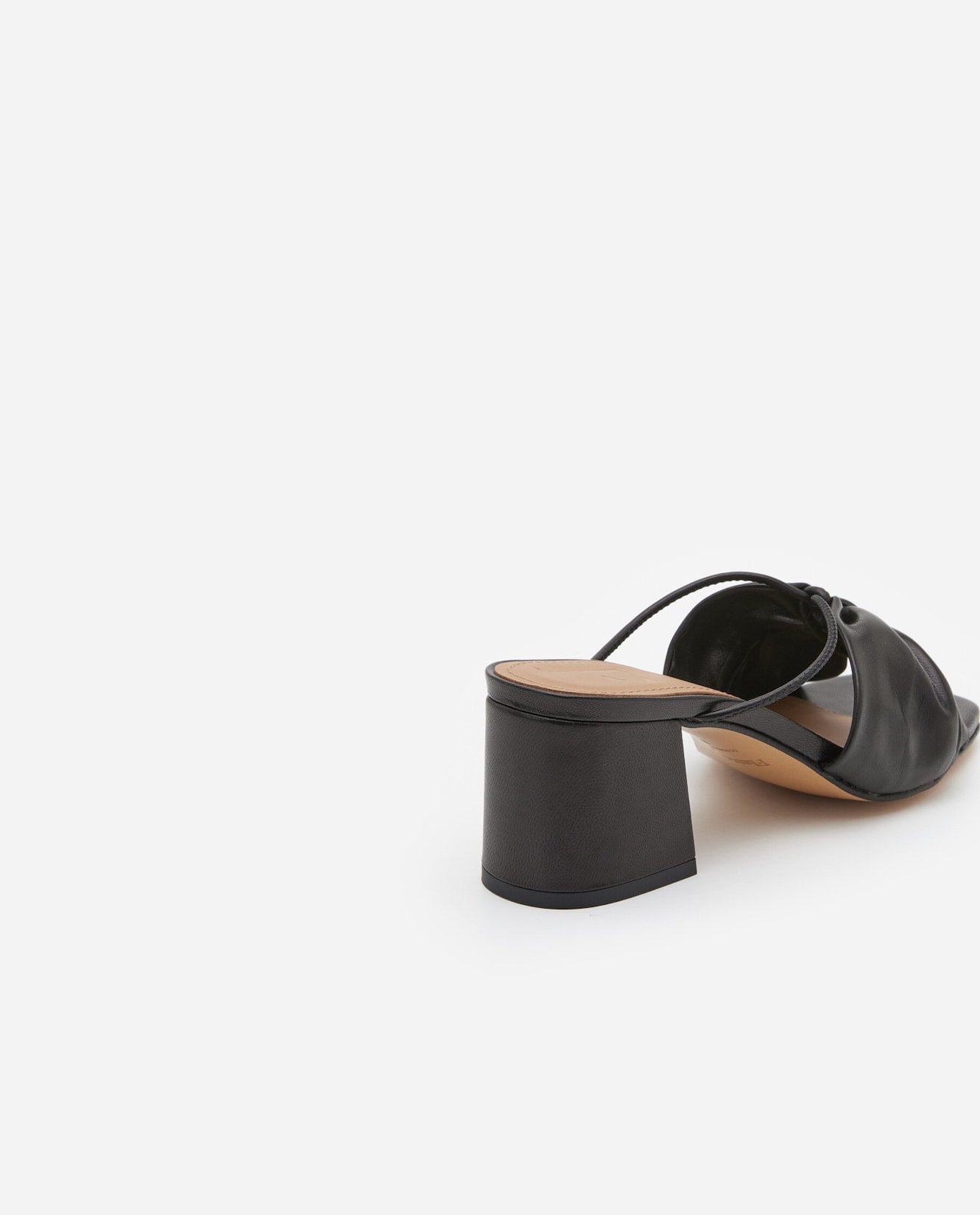 Olivia Black Leather Flattered