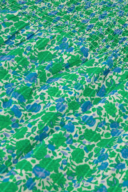 June SS Blouse Green Clueless Fabienne Chapot