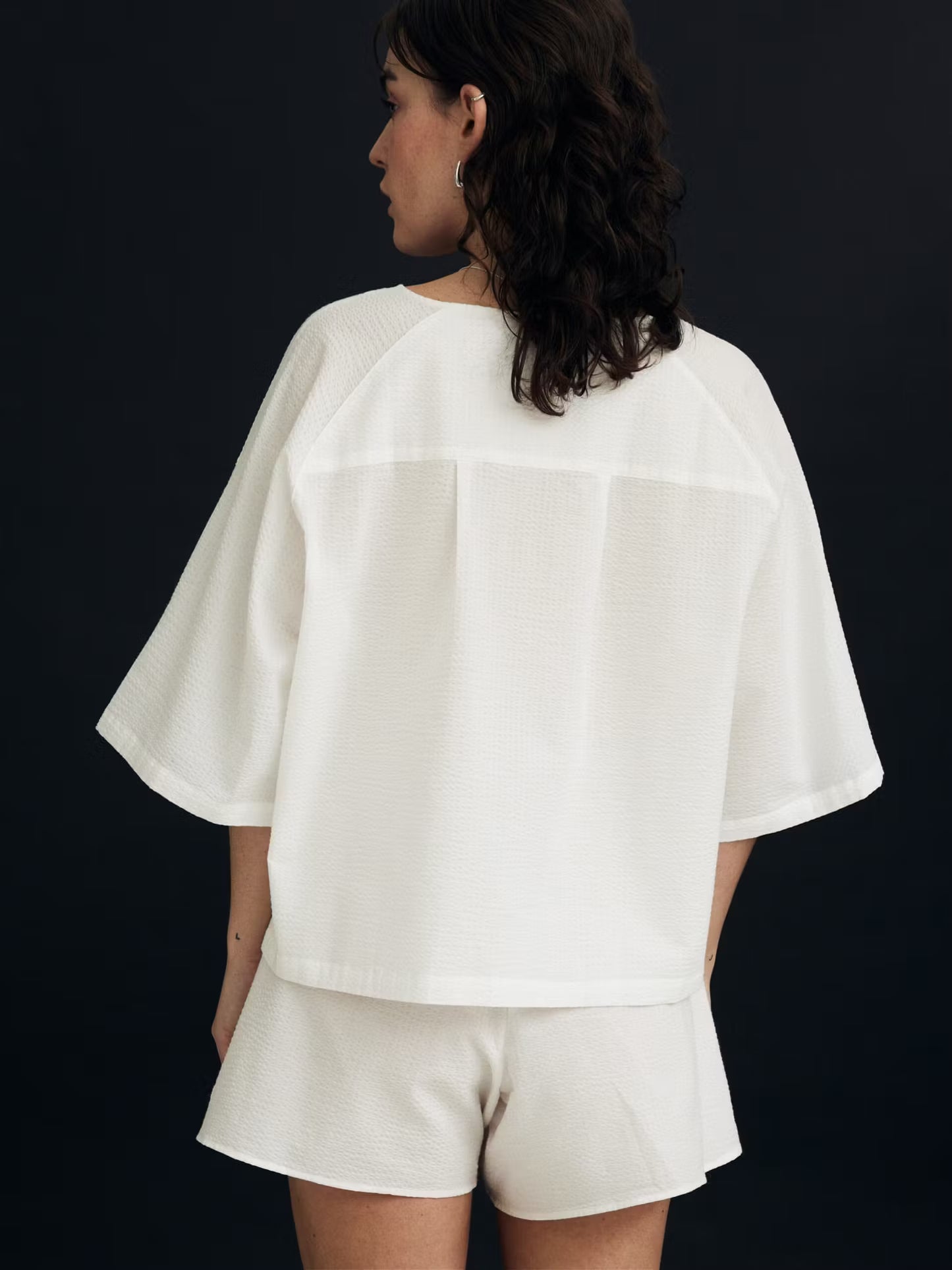 Puglia Shorts White A Part of the Art