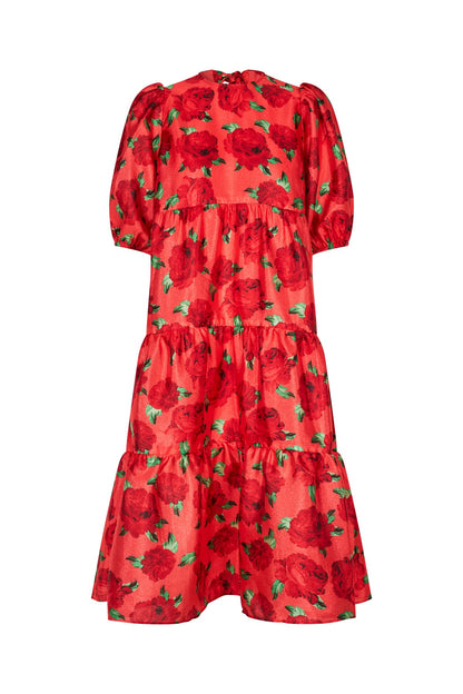 Lilicras Dress Coral Roses Cras