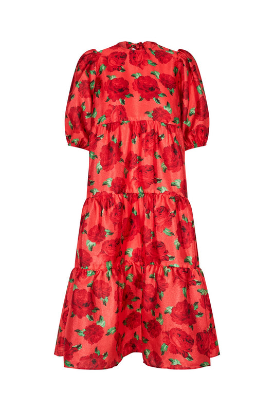 Lilicras Dress Coral Roses Cras