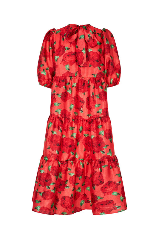 Lilicras Dress Coral Roses Cras