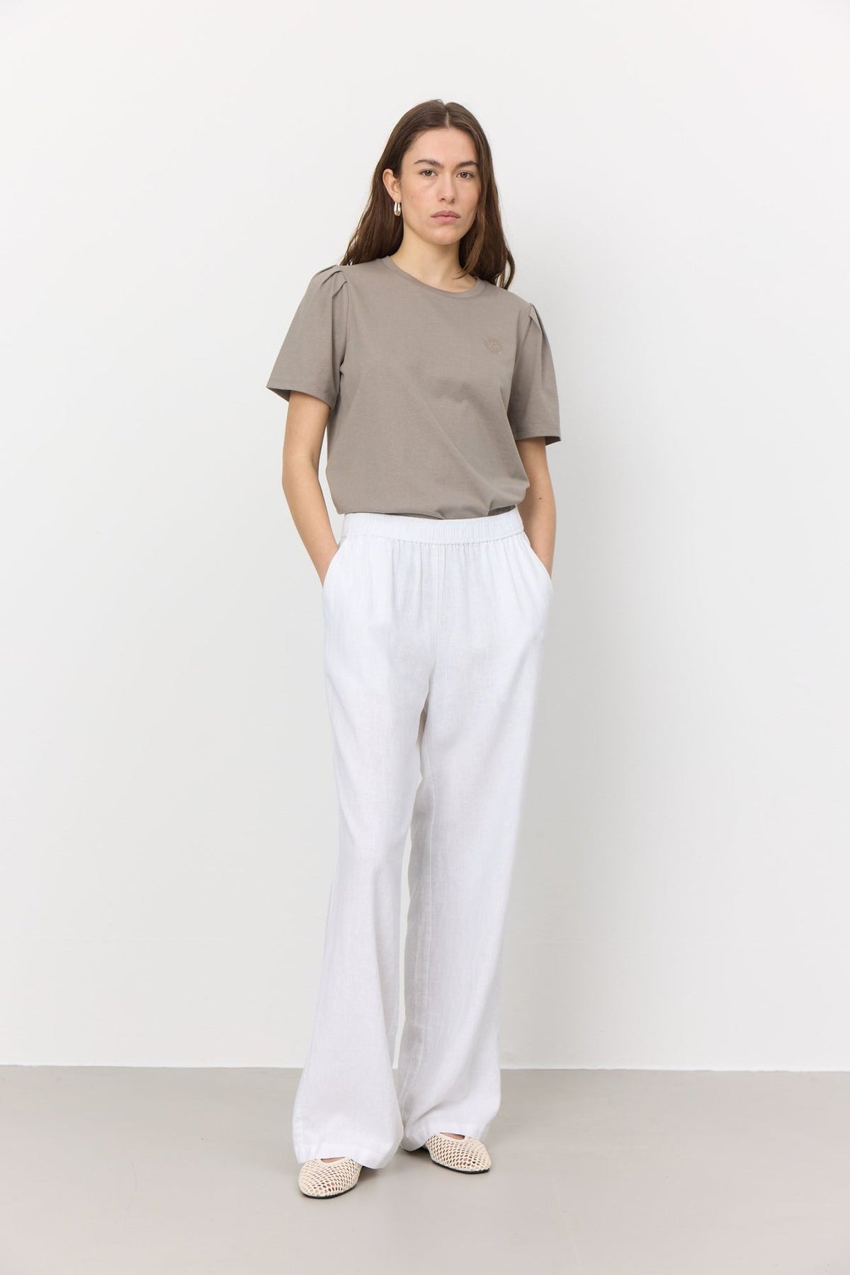 LR-Naja 7 Pants White Levete Room