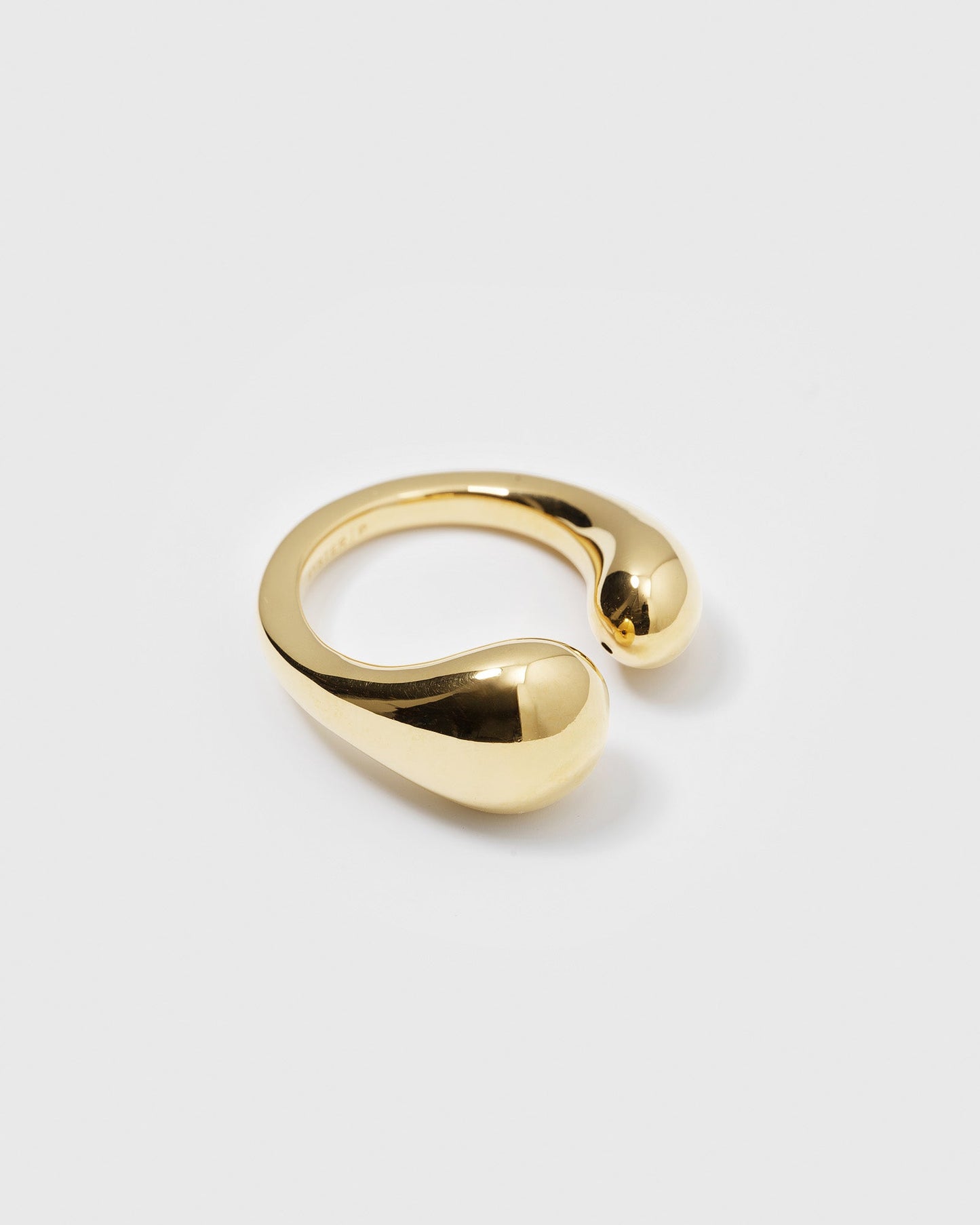 Bolded Drops Ring Gold Syster P