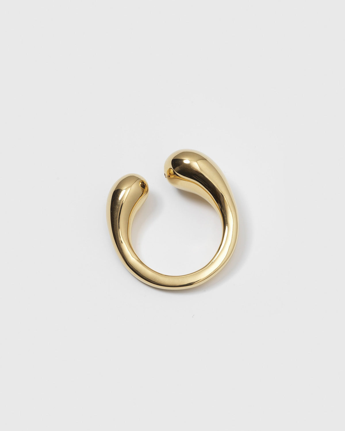 Bolded Drops Ring Gold Syster P
