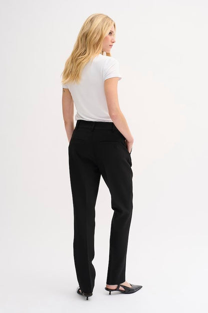 26 The Tailored Straight Pant Black My Essential Wardrobe