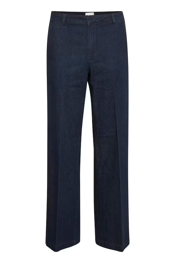 30 The Lara 115 Pants Dark Blue Un-Wash My Essential Wardrobe