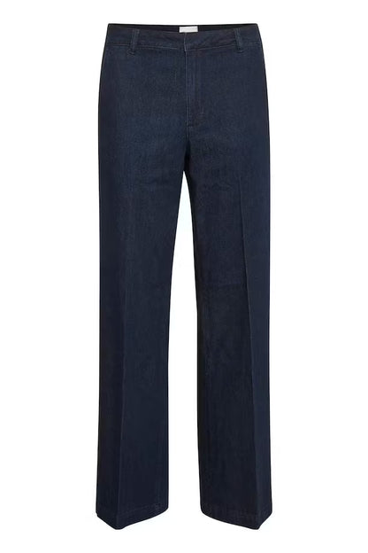 30 The Lara 115 Pants Dark Blue Un-Wash My Essential Wardrobe