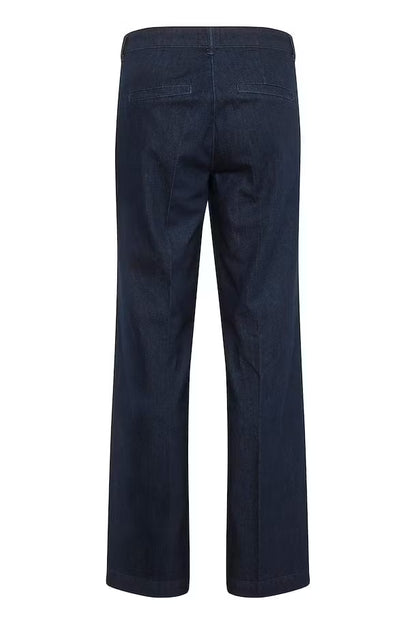 30 The Lara 115 Pants Dark Blue Un-Wash My Essential Wardrobe