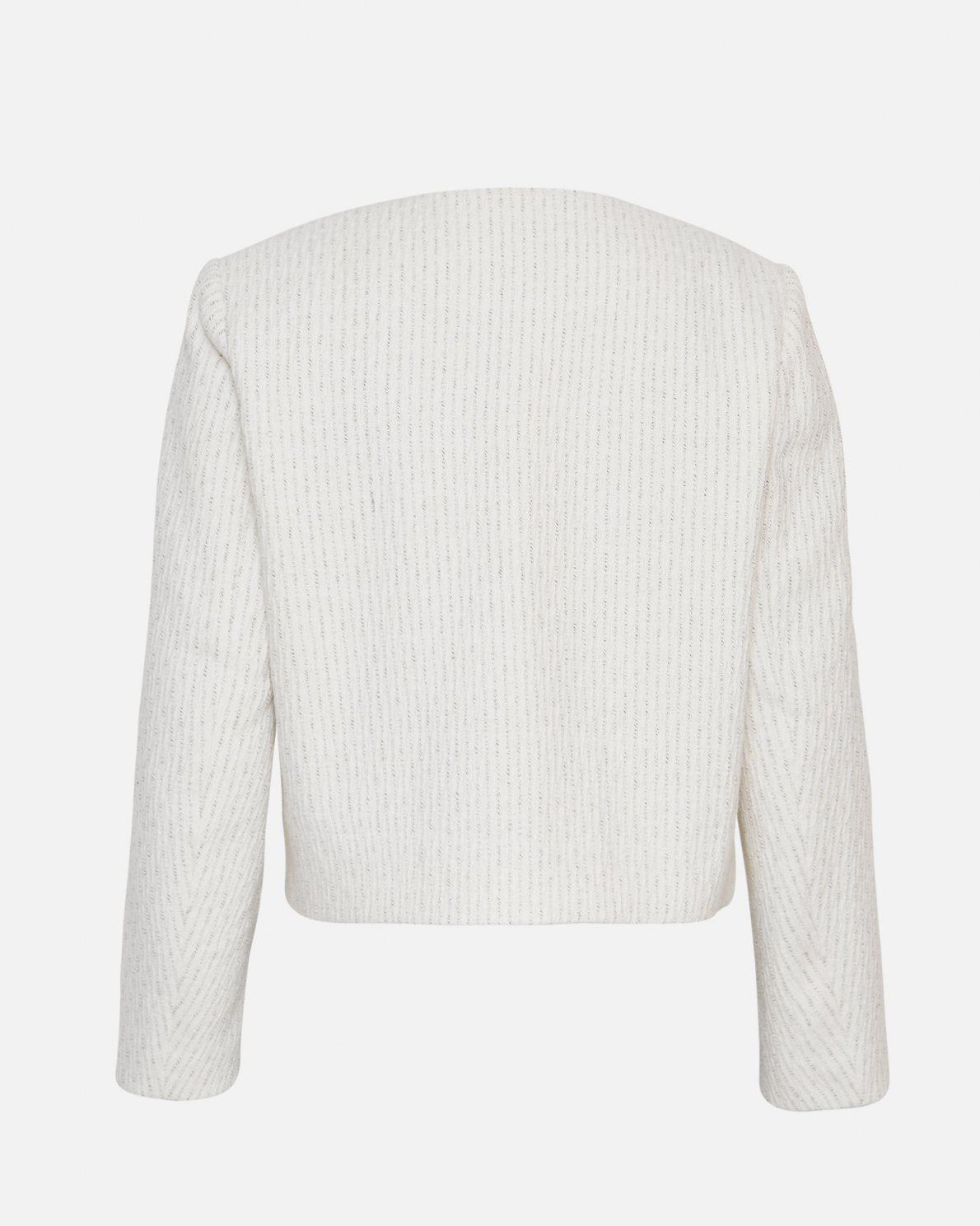Nadialine Jacket White Melange MSCH
