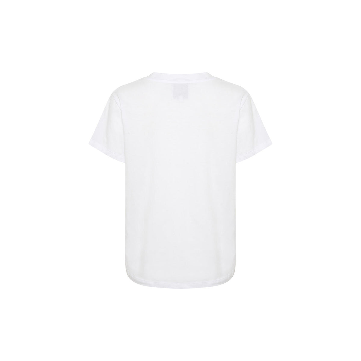 HanneMW V-Neck Tee Bright White My Essential Wardrobe
