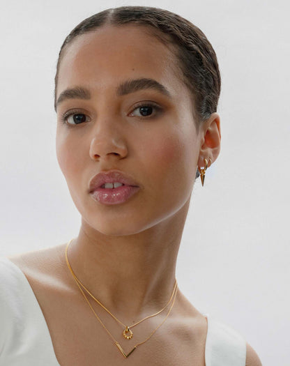 Juno Single Hoop Gold Syster P