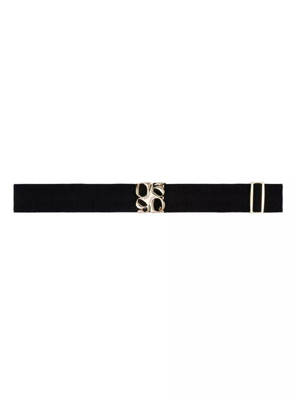 Motif Elastic Belt Black Dante6