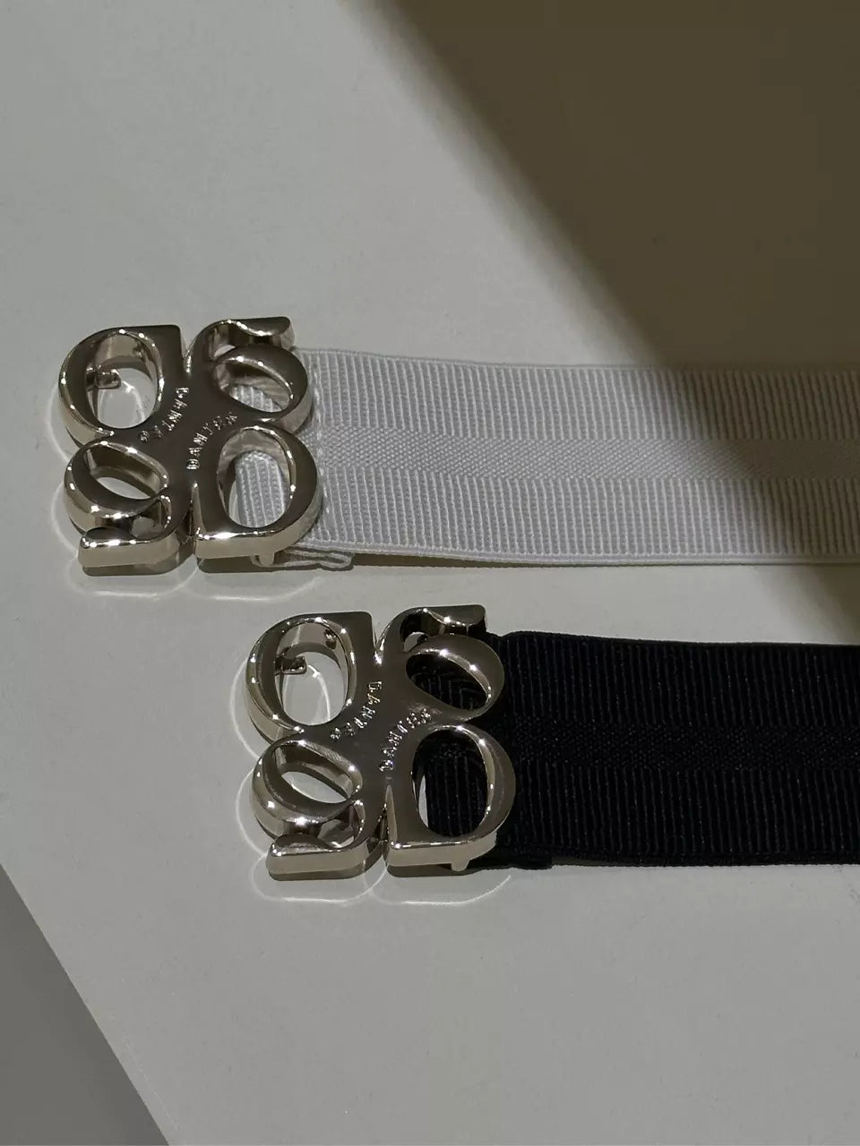 Motif Elastic Belt Black Dante6