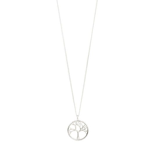 Alia Recycled Necklace Silver Pilgrim