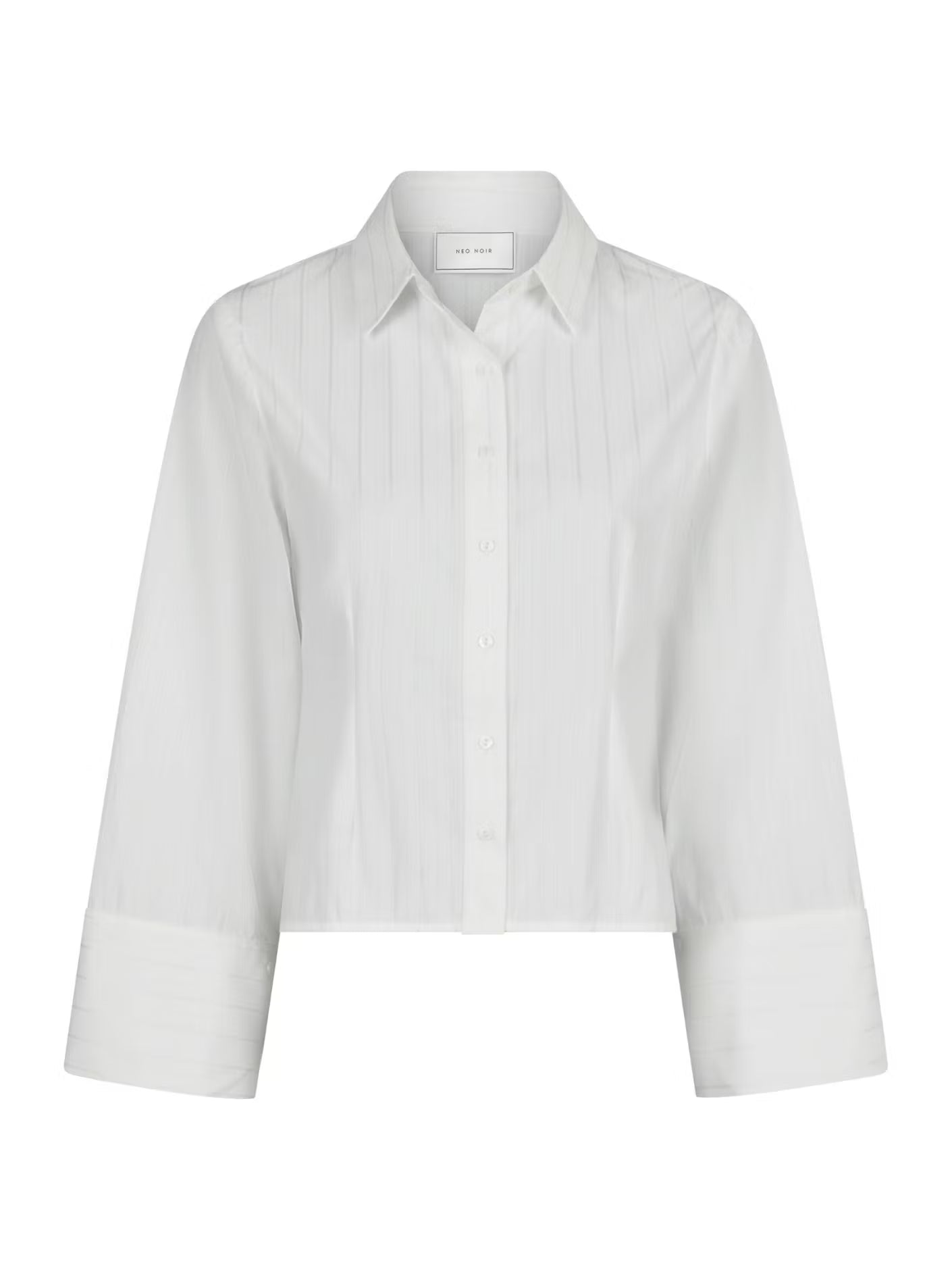 Rosa Solid Shirt White Neo Noir