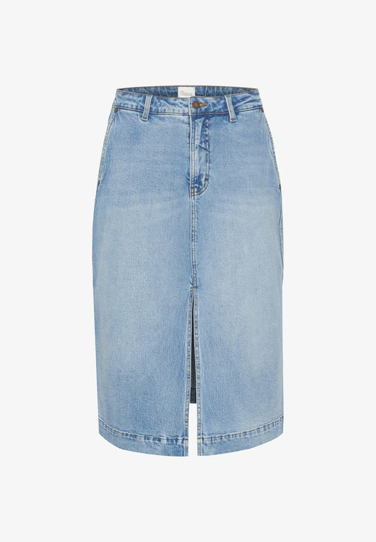 DangoMW 144 Wide Skirt Light Blue Retro My Essential Wardrobe