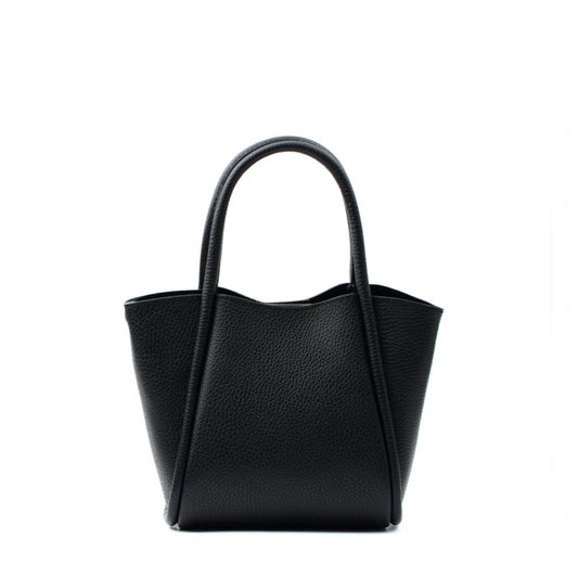 Florence Small Leather Bag Black Latalia