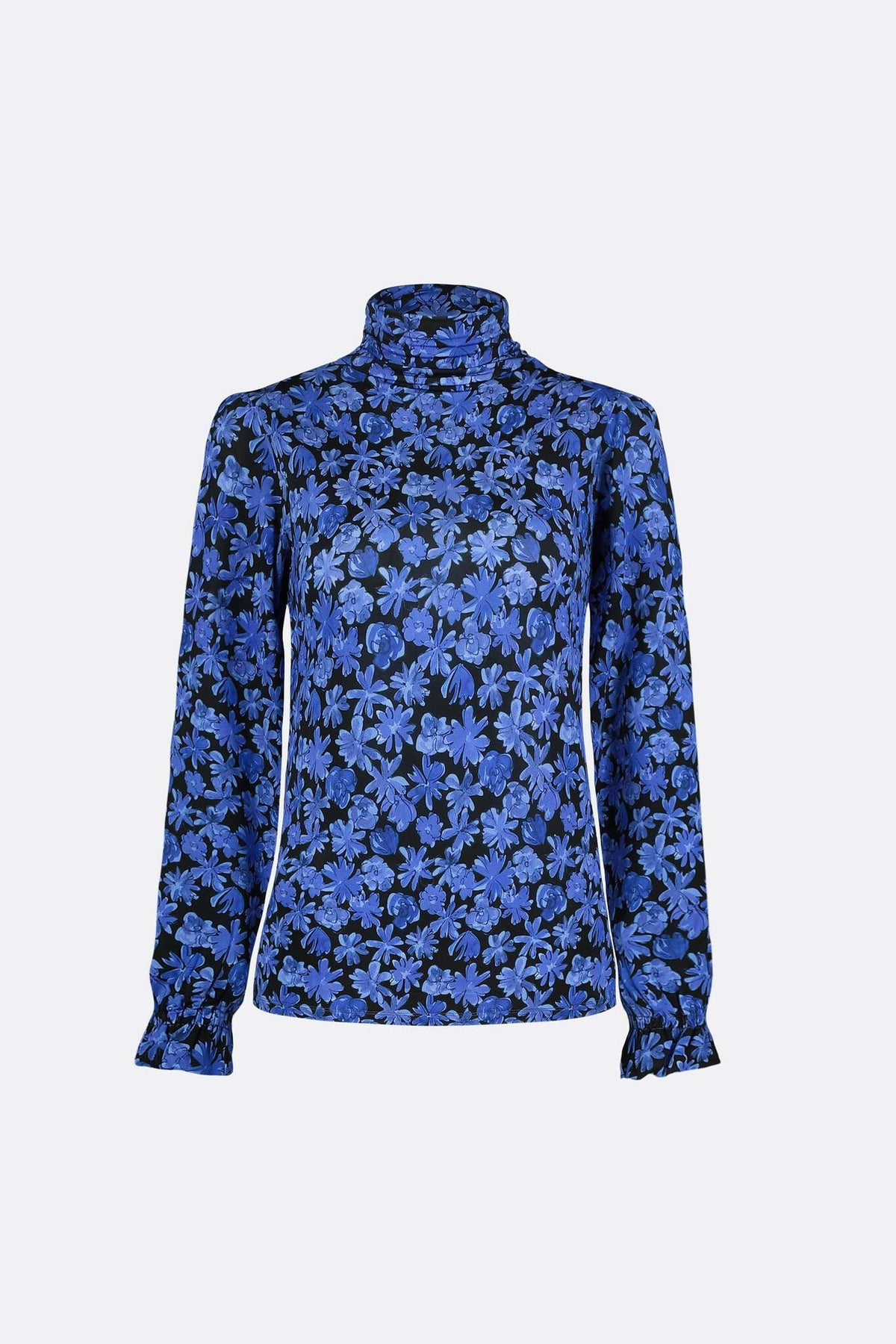 Billy Top Black/Bright Blue Fabienne Chapot