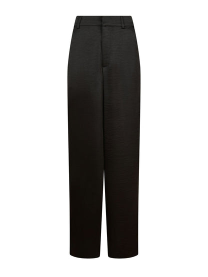 Emmett Heavy Sateen Pants Black Neo Noir