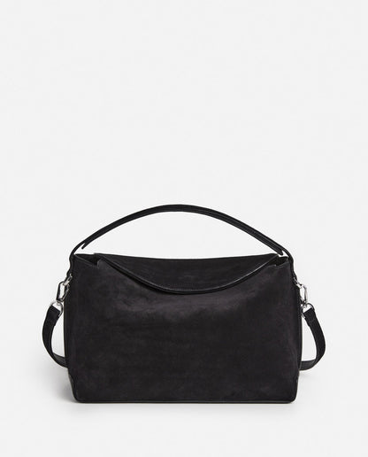 Helia Handbag Suede Black Flattered