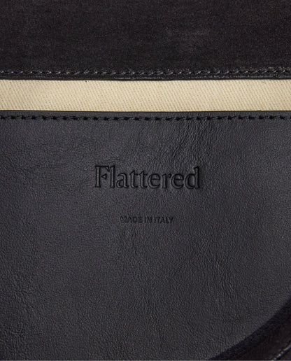Helia Handbag Suede Black Flattered