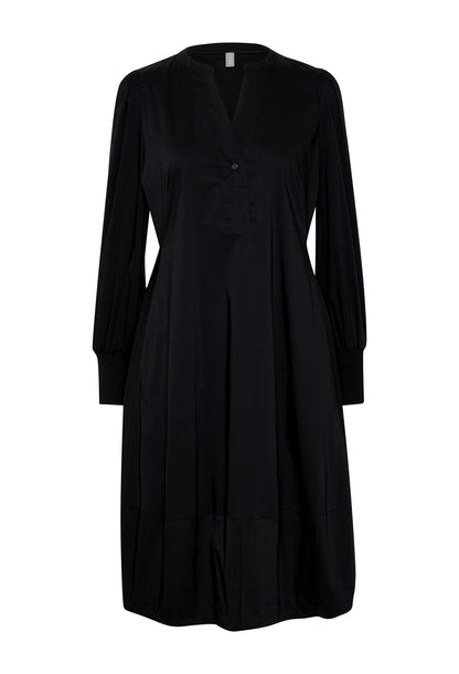 Antoinett Rib Dress Black Culture