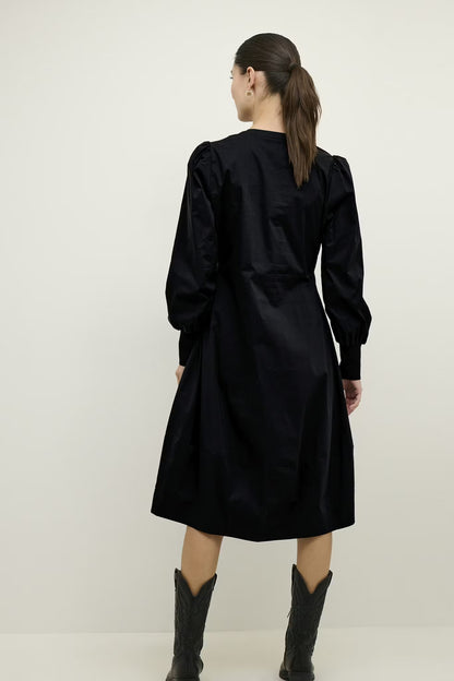 Antoinett Rib Dress Black Culture