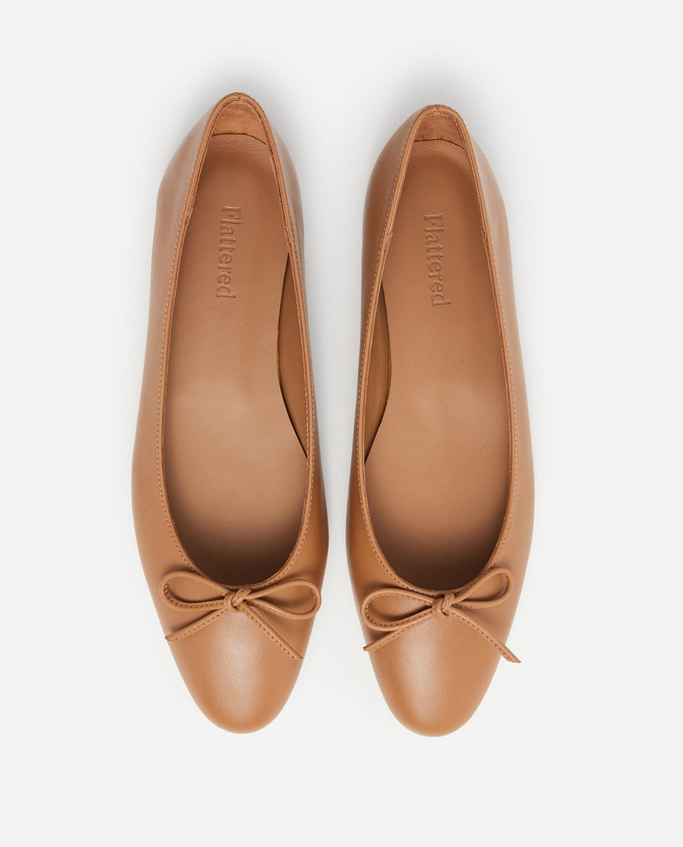 Bodil Leather Cognac Flattered