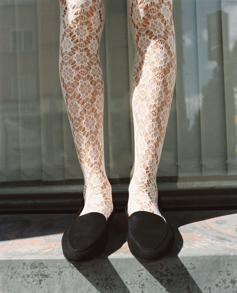 Cajsa Suede Black Loafer Flattered