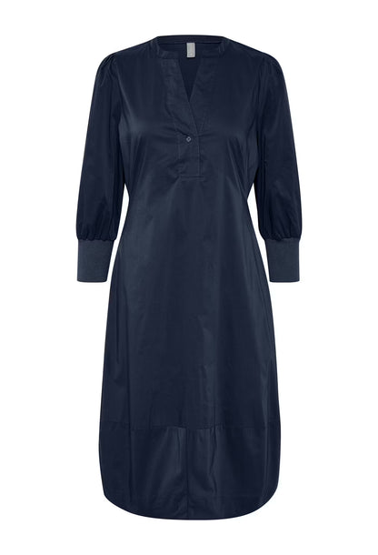 Antoinett 3/4 Sleeve Dress Blue Iris Culture
