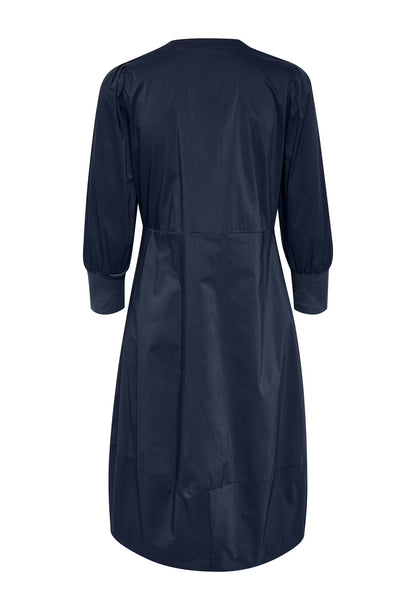 Antoinett 3/4 Sleeve Dress Blue Iris Culture