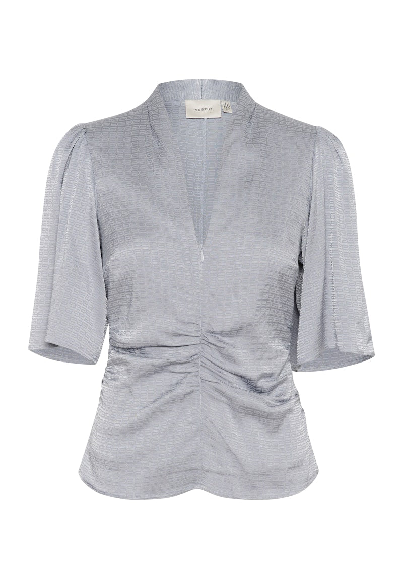 BiancaGZ Blouse Blue Grey Gestuz