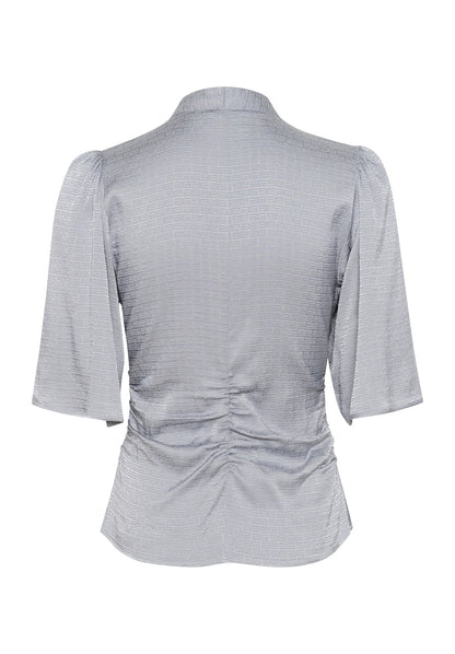 BiancaGZ Blouse Blue Grey Gestuz