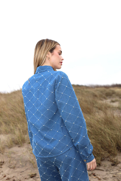 Selenacras Shirt Light Blue Cras
