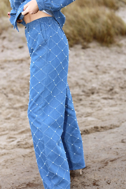Marinacras Pants Light Blue Cras