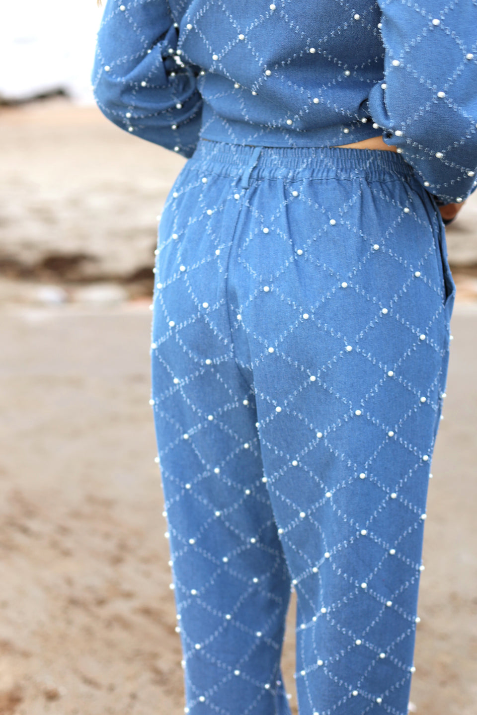 Marinacras Pants Light Blue Cras