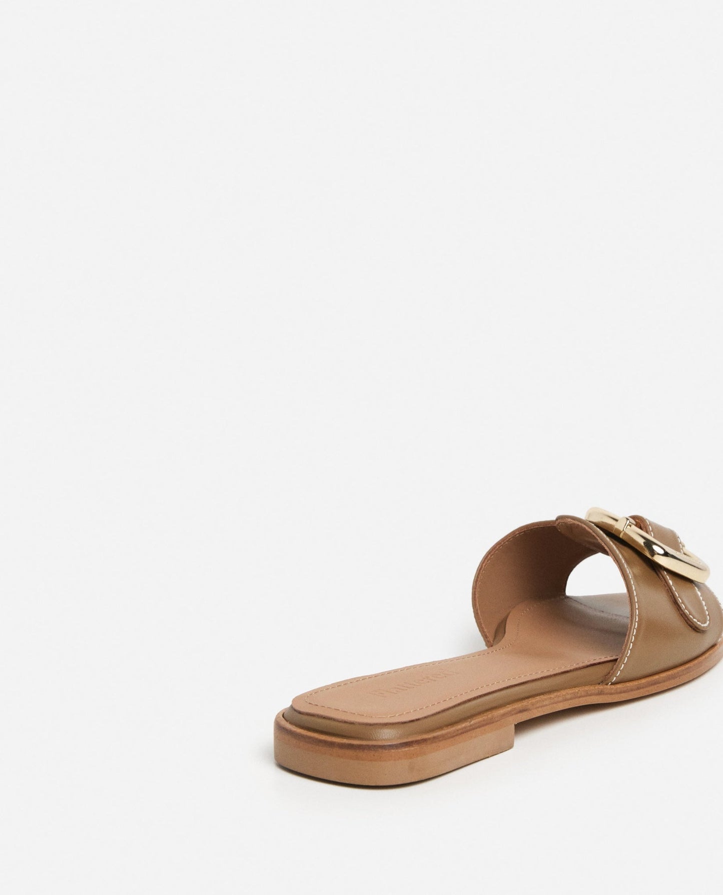 Mimi Leather Olive Flattered