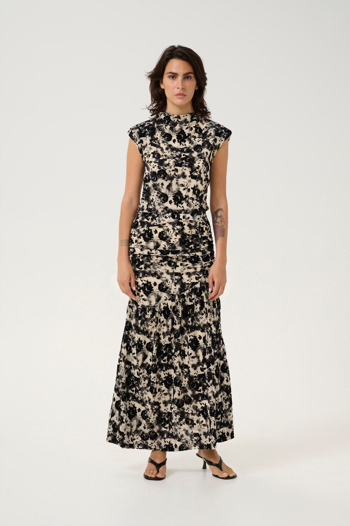 FloraGZ Top Butter Yellow/Black Gestuz