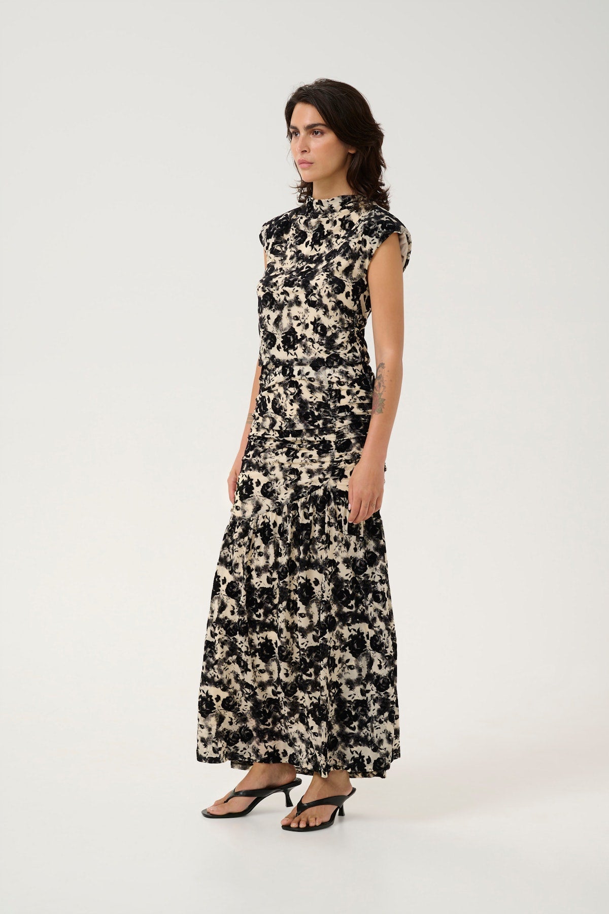 FloraGZ Top Butter Yellow/Black Gestuz