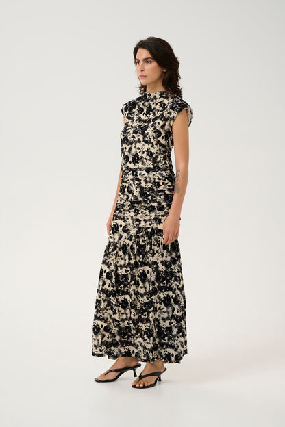 FloraGZ Top Butter Yellow/Black Gestuz