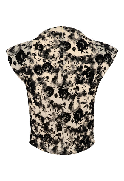 FloraGZ Top Butter Yellow/Black Gestuz