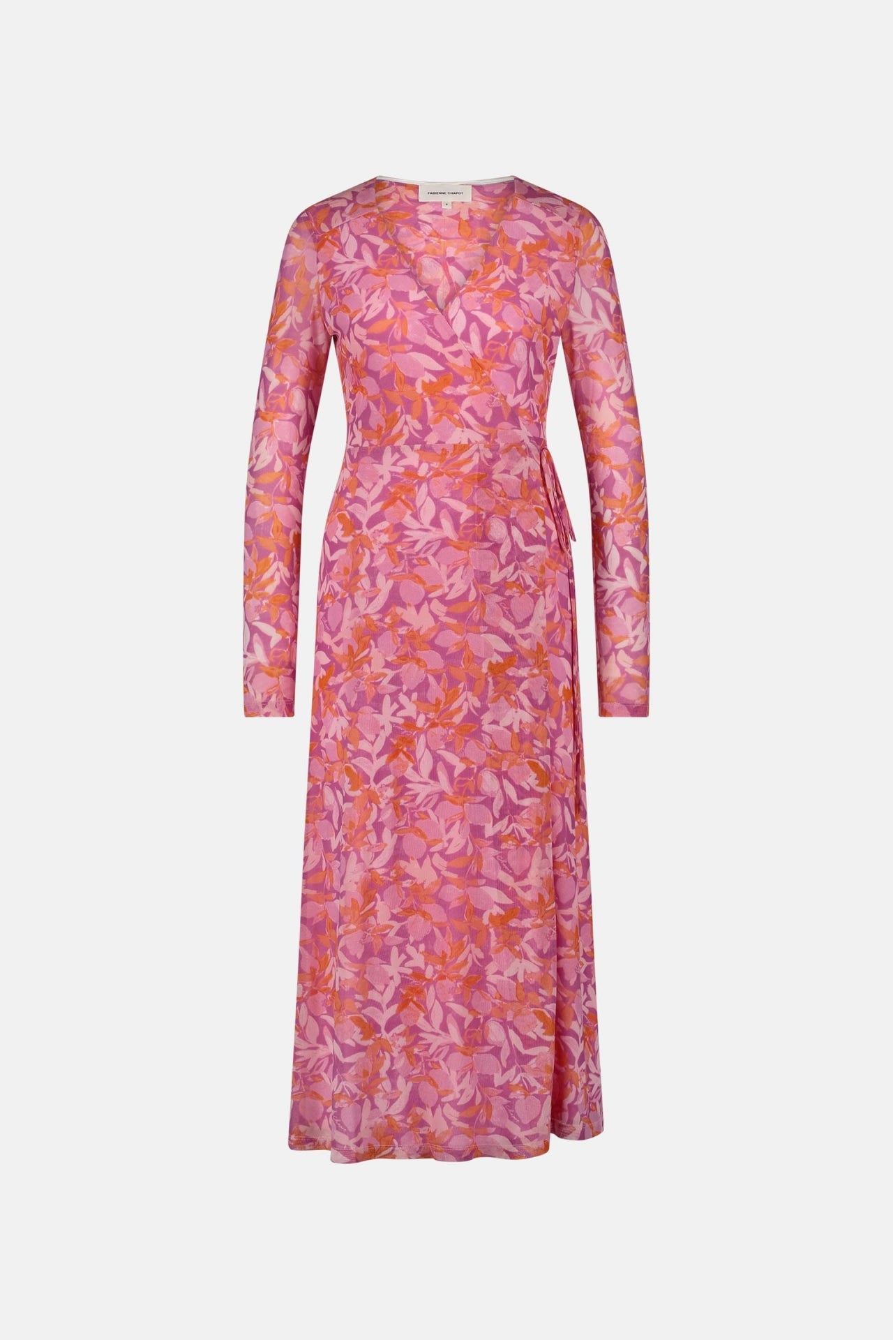 Natty Dress Pink Glow/Tangerine Fabienne Chapot