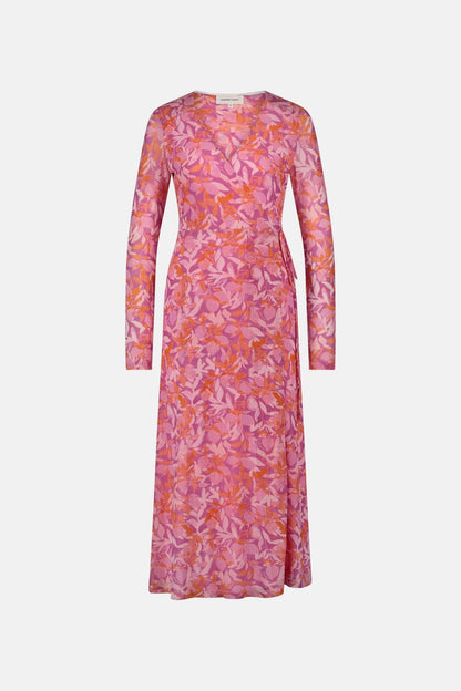 Natty Dress Pink Glow/Tangerine Fabienne Chapot