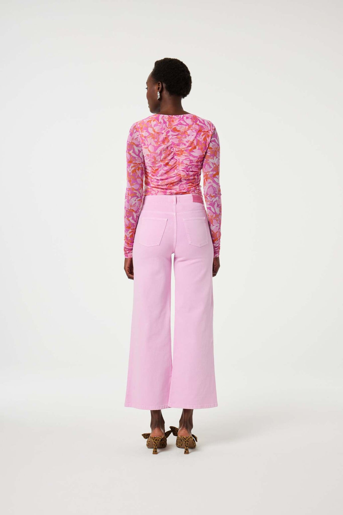 Kasia Top Pink Glow/Tangerine Fabienne Chapot