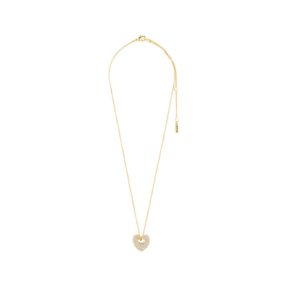 Dune Heart Necklace Gold Pilgrim