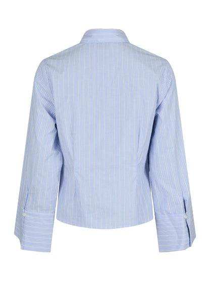Rosa Stripe Shirt Light Blue Neo Noir
