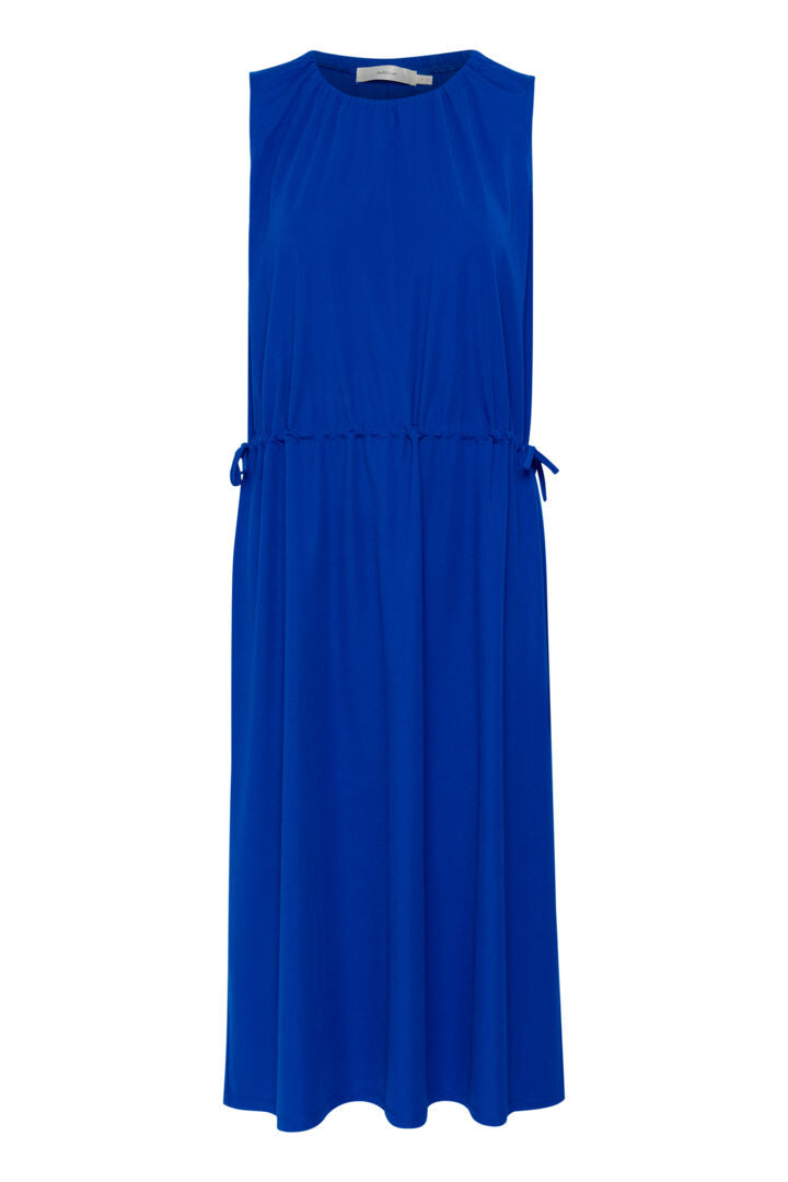 HivieraIW Drawstring Dress Greek Blue InWear
